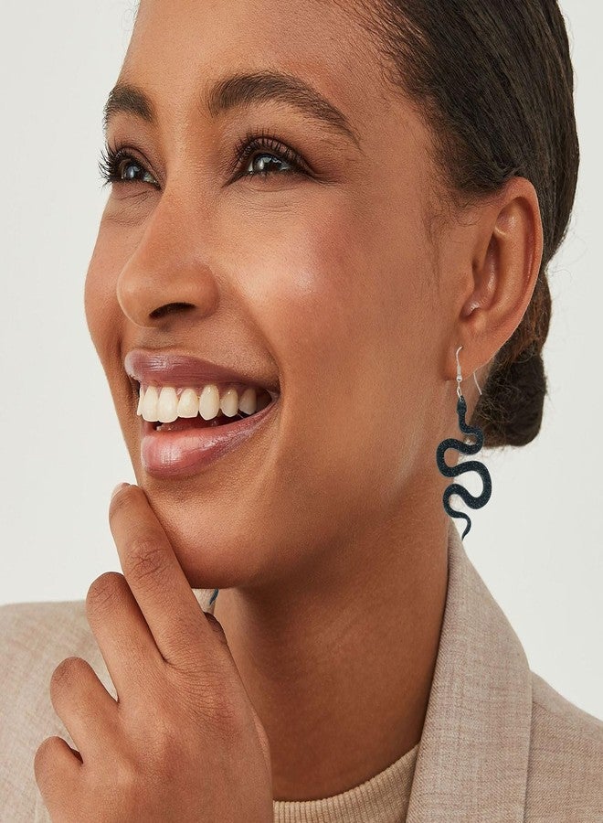 WGXIA Snake Earrings for Women, Mothers Day Gifts for Women, Long Serpent Reputation Punk Gothic Earrings for Teen Girls, Vintage Snake Jewelry Inspired Fans Gift (C) - Image 4